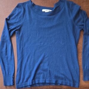 Blue Long Sleeve Sweater